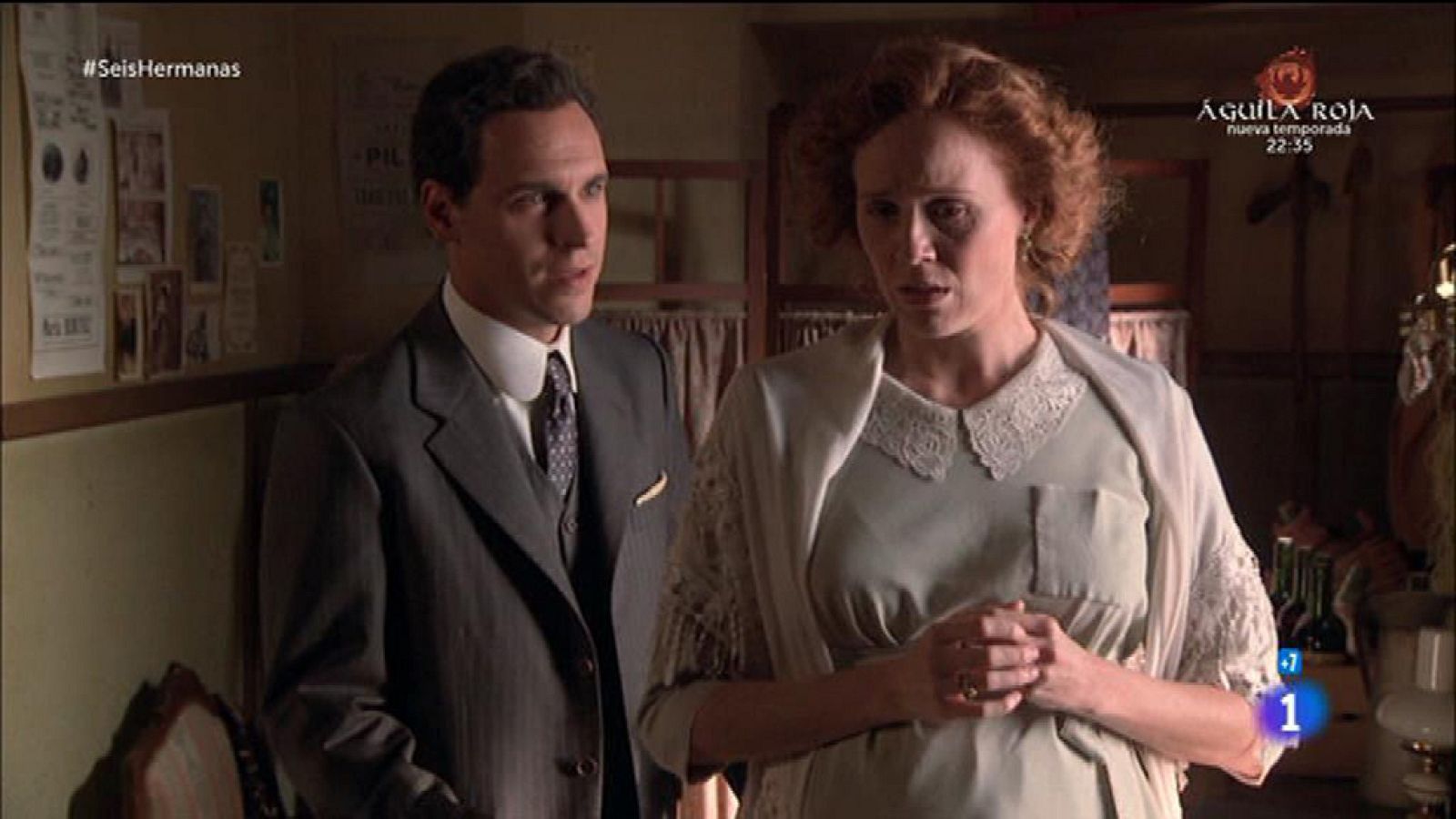 Seis Hermanas - Gabriel le propone a Francisca huir o matar a Luis