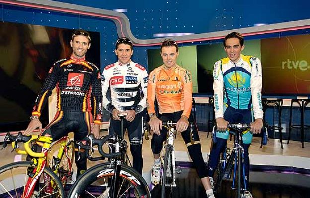 La presentación de la Vuelta '09 en TVE