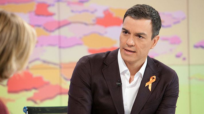 Los desayunos - Pedro Sánchez: "Iglesias quiere someter al PSOE y que haya una gran coalición para ocupar él el espacio de la izquierda"