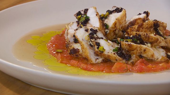 RTVE Cocina - Torres en la cocina - Rape de tomates