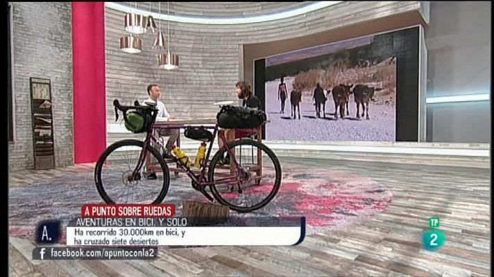 A punto con La 2 - Aventuras en bicicleta