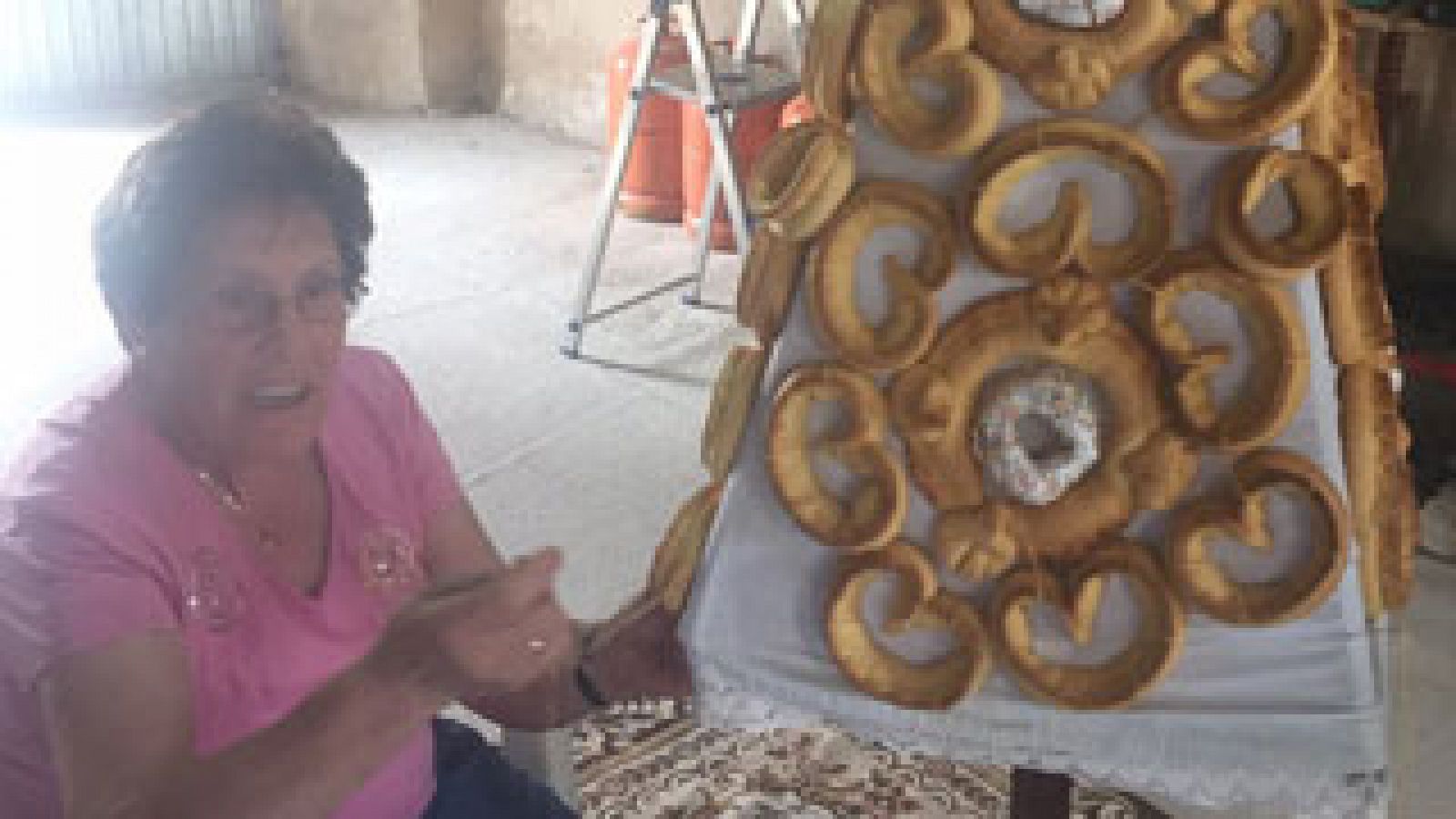 Una ofrenda ¡de rosquillas rellenas!