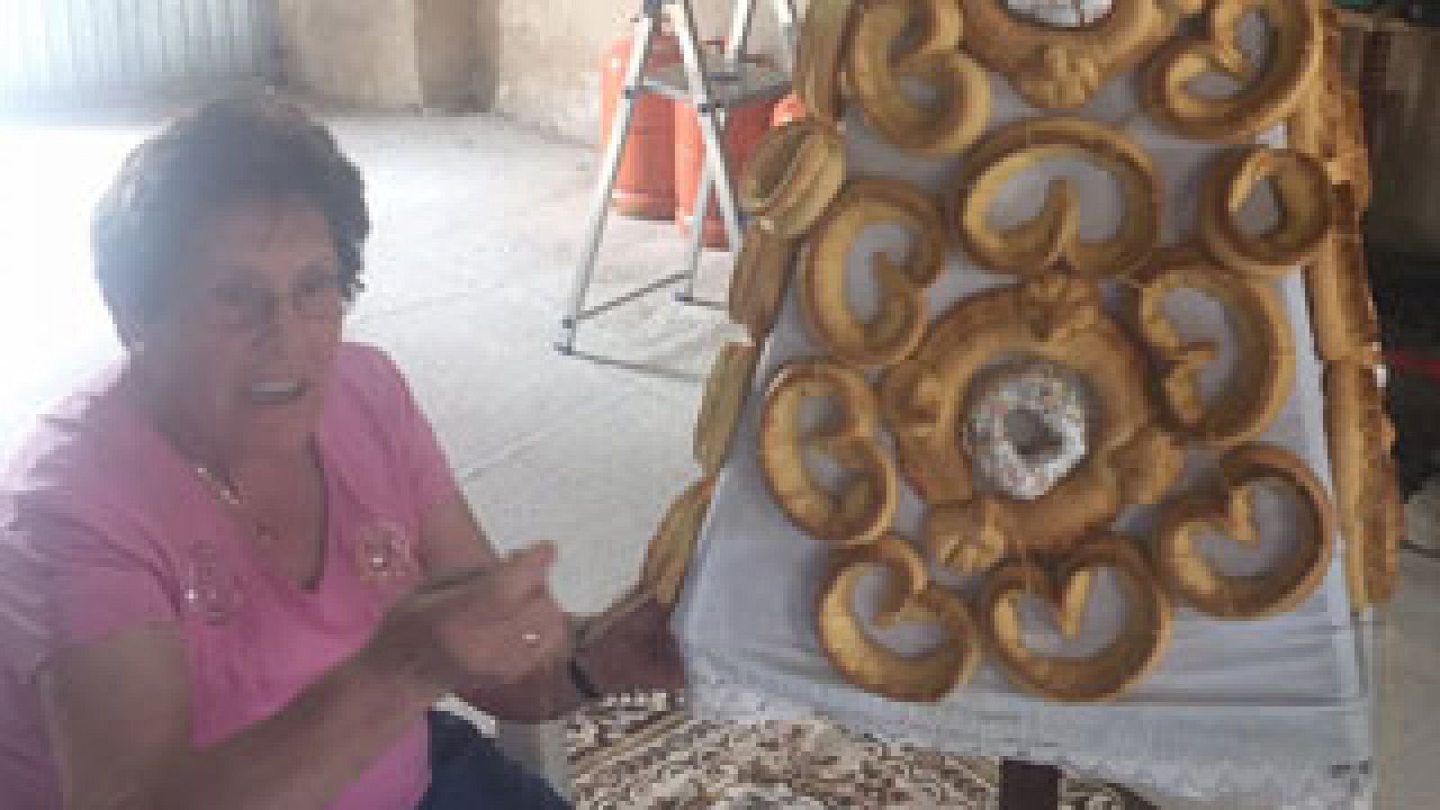 Una ofrenda ¡de rosquillas rellenas! 