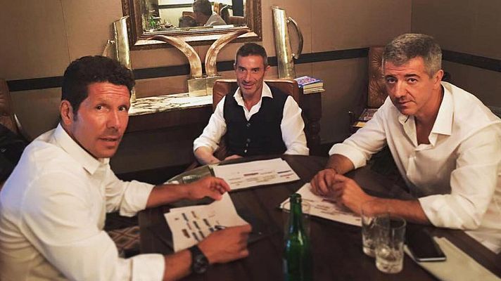 Simeone diseña ya la próxima campaña del Atlético