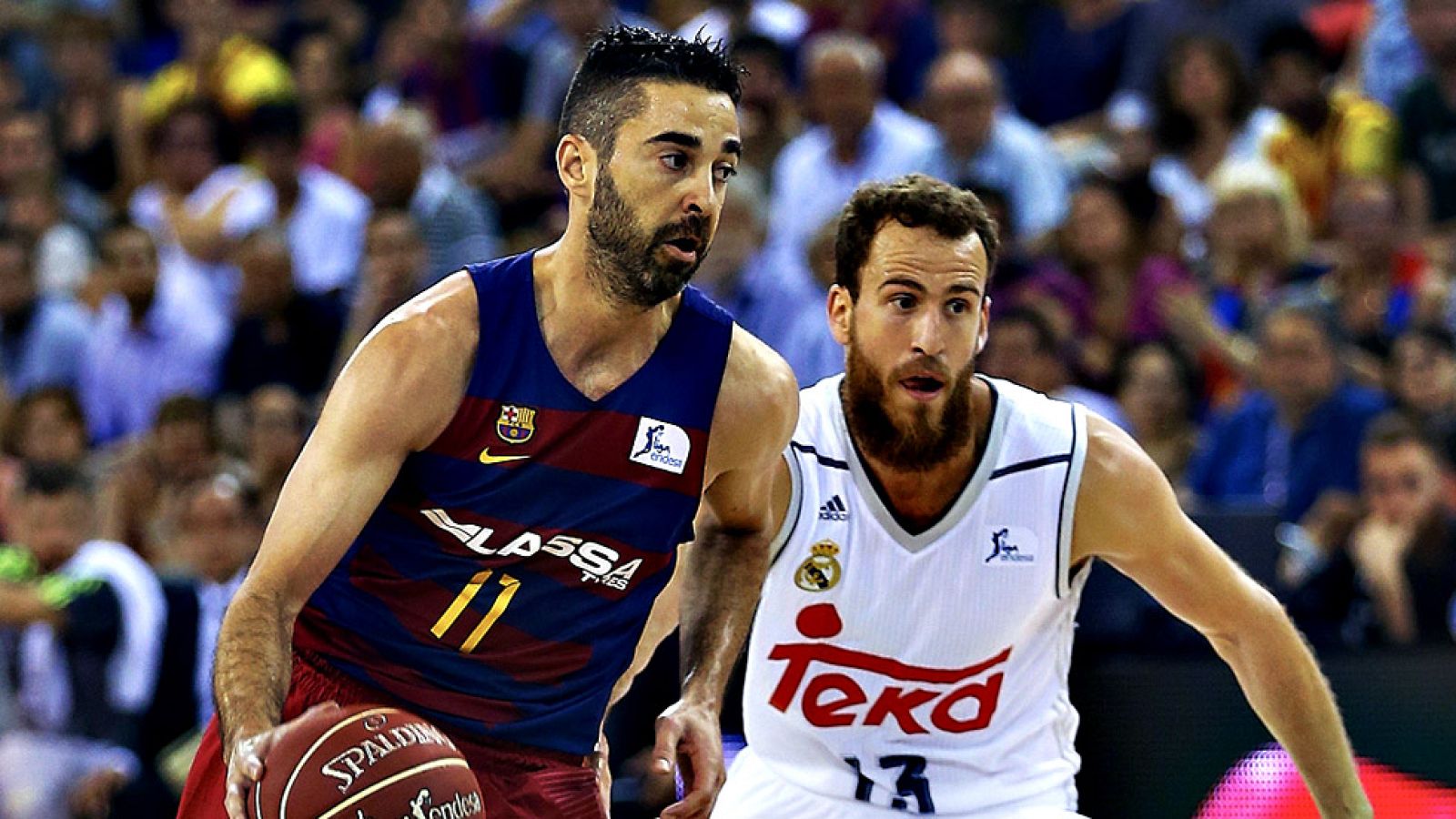 El FC Barcelona Lassa derrotó este miércoles por 100-99 al Real Madrid en el primer partido de la final de la Liga Endesa de baloncesto, que se juega al mejor de cinco.
