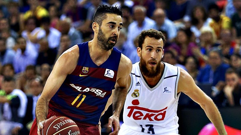 El FC Barcelona Lassa derrotó este miércoles por 100-99 al Real Madrid en el primer partido de la final de la Liga Endesa de baloncesto, que se juega al mejor de cinco.