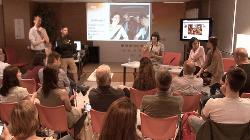  OI2 - Presentación del eportaje sobre la problemática de los manteros en Barcelona