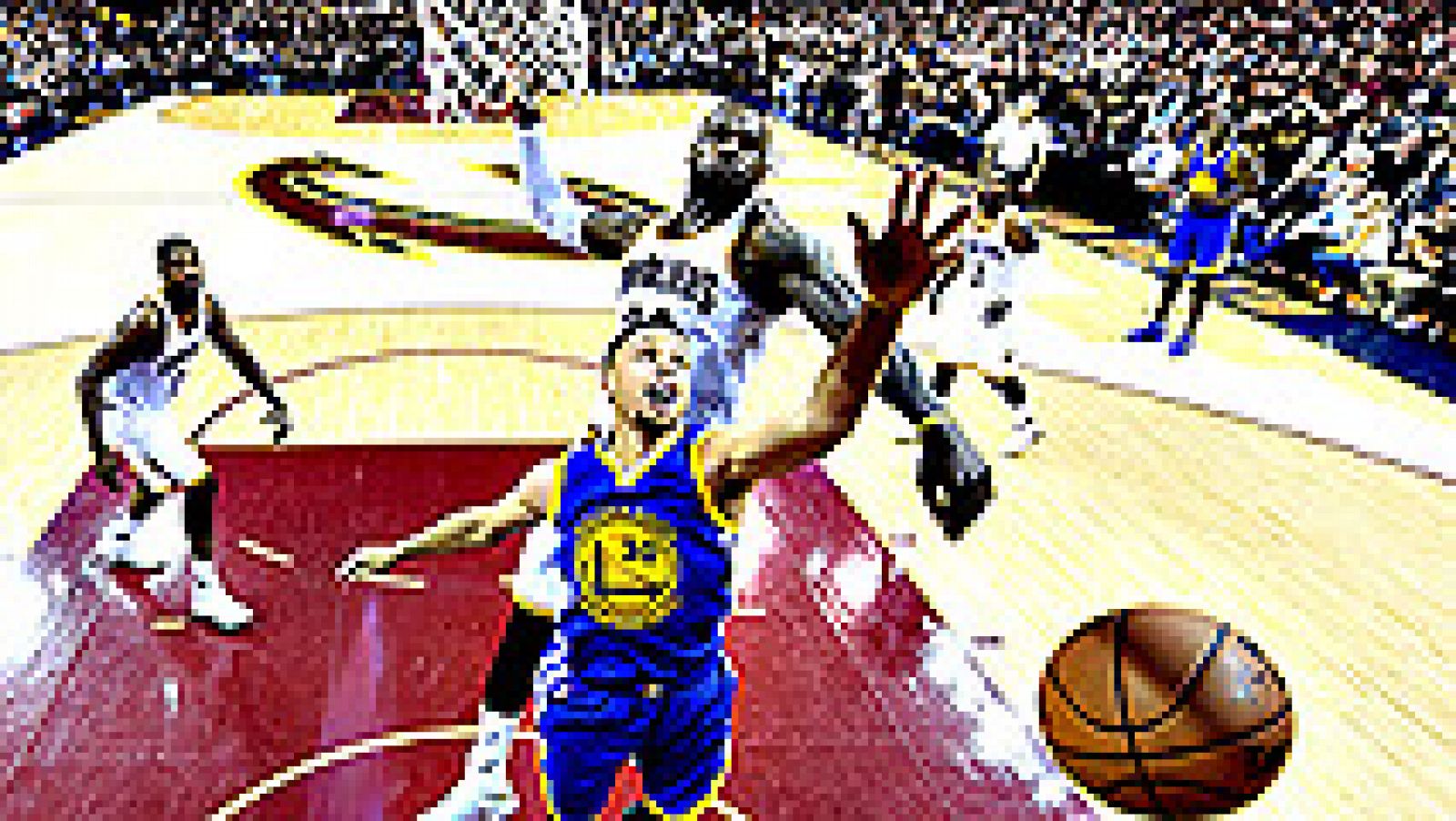 Cleveland Cavaliers ha forzado el séptimo y definitivo partido de  las finales de la NBA tras imponerse esta madrugada, con una  excepcional actuación de LeBron James, a Golden State Warriors  (115-101), que terminó con Stephen Curry desquiciado y ex