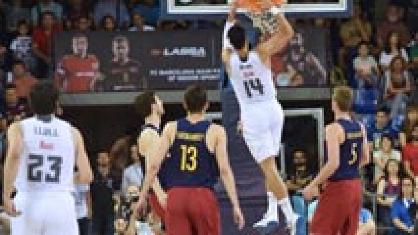 Baloncesto en RTVE: Gustavo Ayón, el mejor del Madrid ante el Barça | RTVE Play