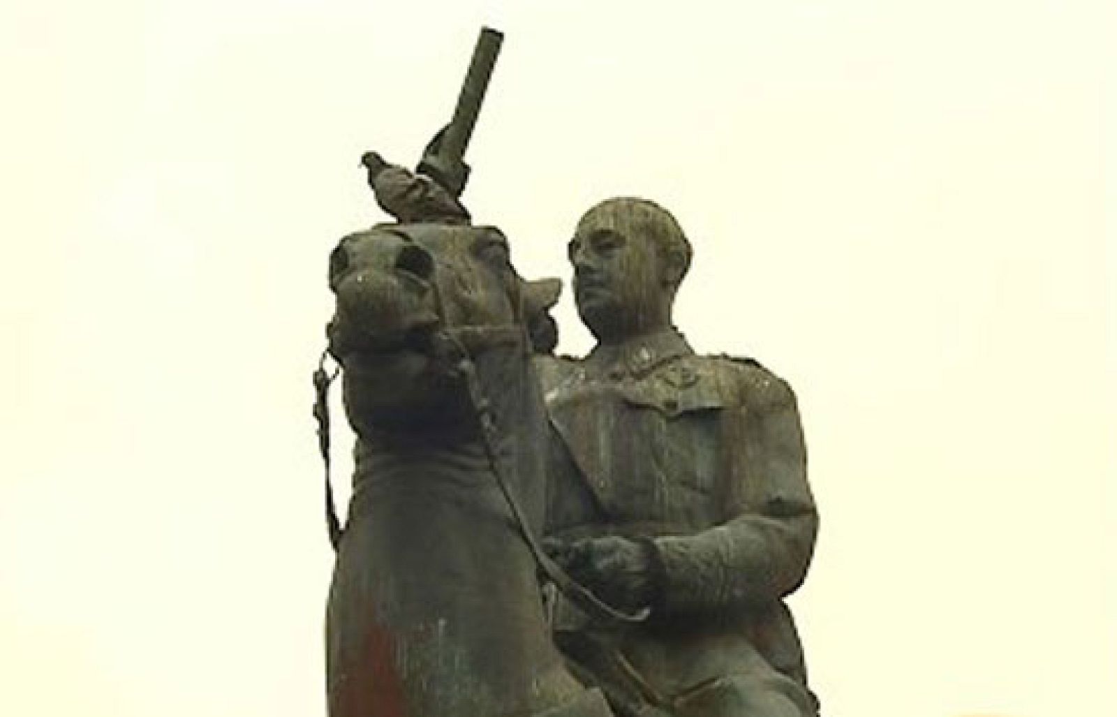 La última estatua de Franco