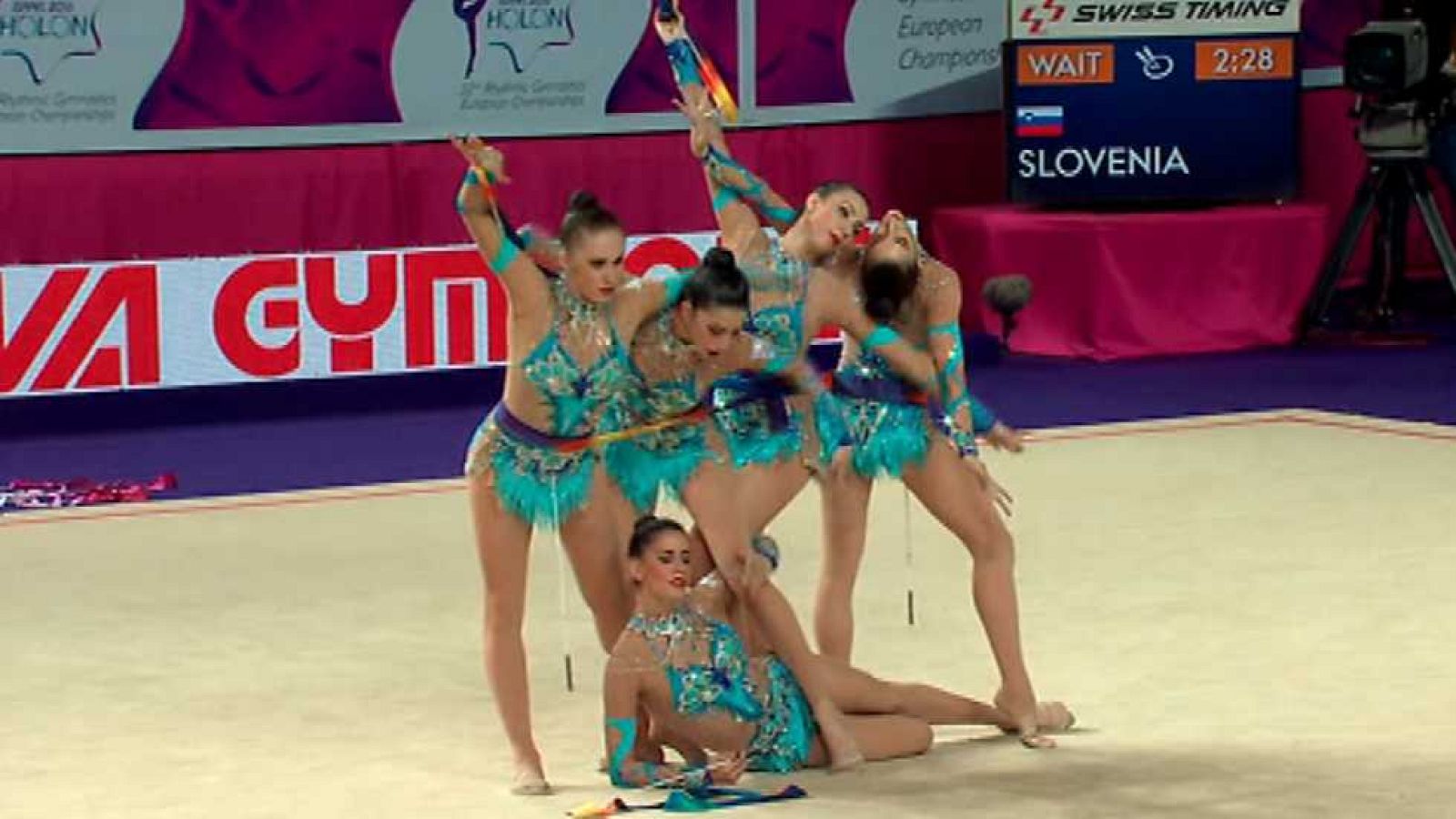 Gimnasia rítmica - Campeonato de Europa. 1ª jornada: Clasificación Conjuntos - ver ahora