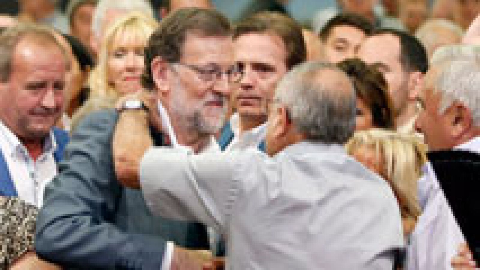 Telediario 1: Rajoy pide el voto para el PP: "Hay 25 provincias donde el voto a Ciudadanos no sirve para nada" | RTVE Play