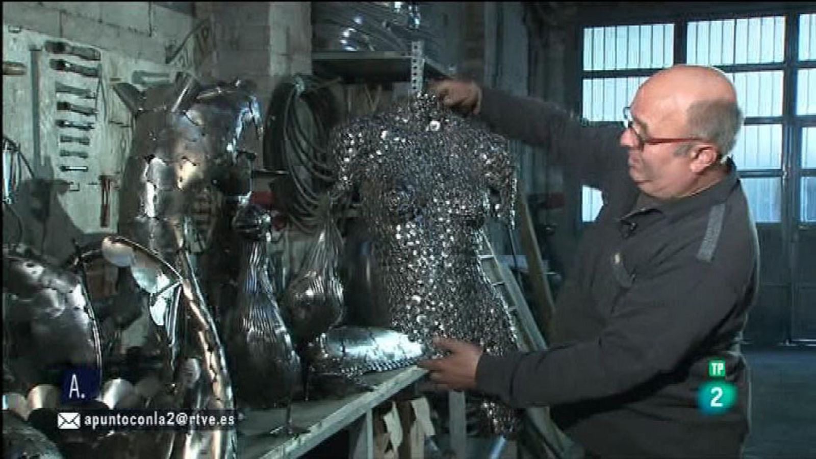 A punto con La 2 - Reciclando - ¿Qué hacer con los neumáticos viejos?