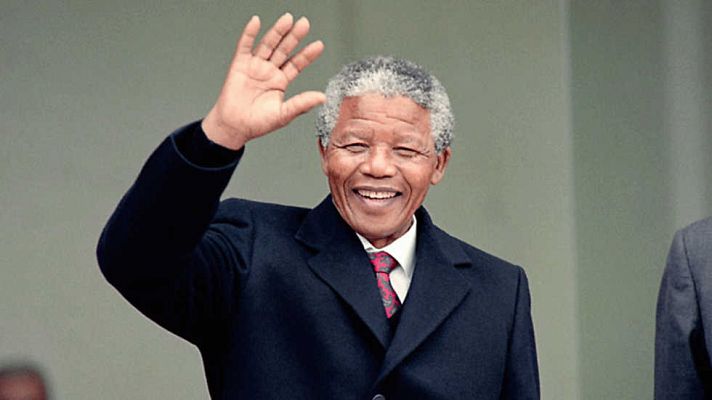 Nelson Mandela redibujado: Solo un hombre