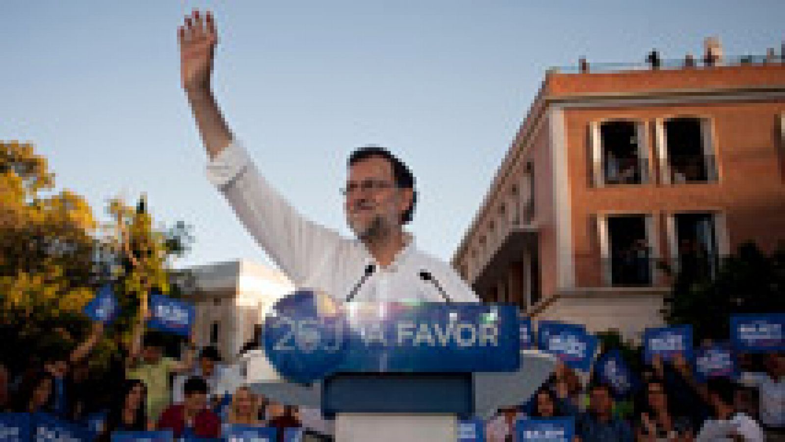 Telediario 1: Rajoy insiste en que "la unión hace la fuerza" y "los moderados deben ir juntos" | RTVE Play