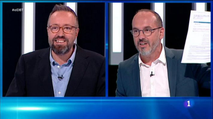 Especiales informativos - Campuzano achaca a C's la sentencia del TC sobre la transferencia de las becas y Girauta le pregunta por Pujol