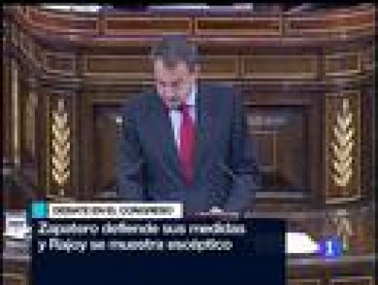 Telediario 1 - Telediario en 4' - 18/12/08