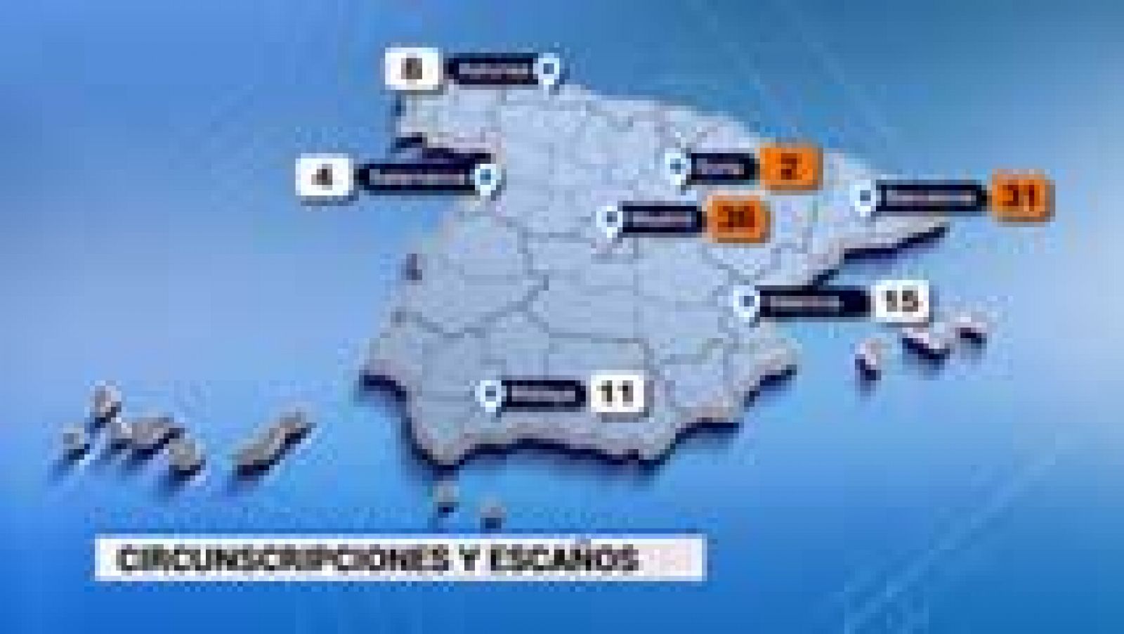 Telediario 1: Cómo funciona la ley D'Hondt, con la que se reparten los escaños en España | RTVE Play