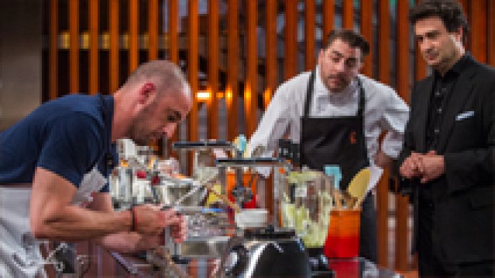 MasterChef - Ángel y José Luis clavan el postre de Jordi Roca