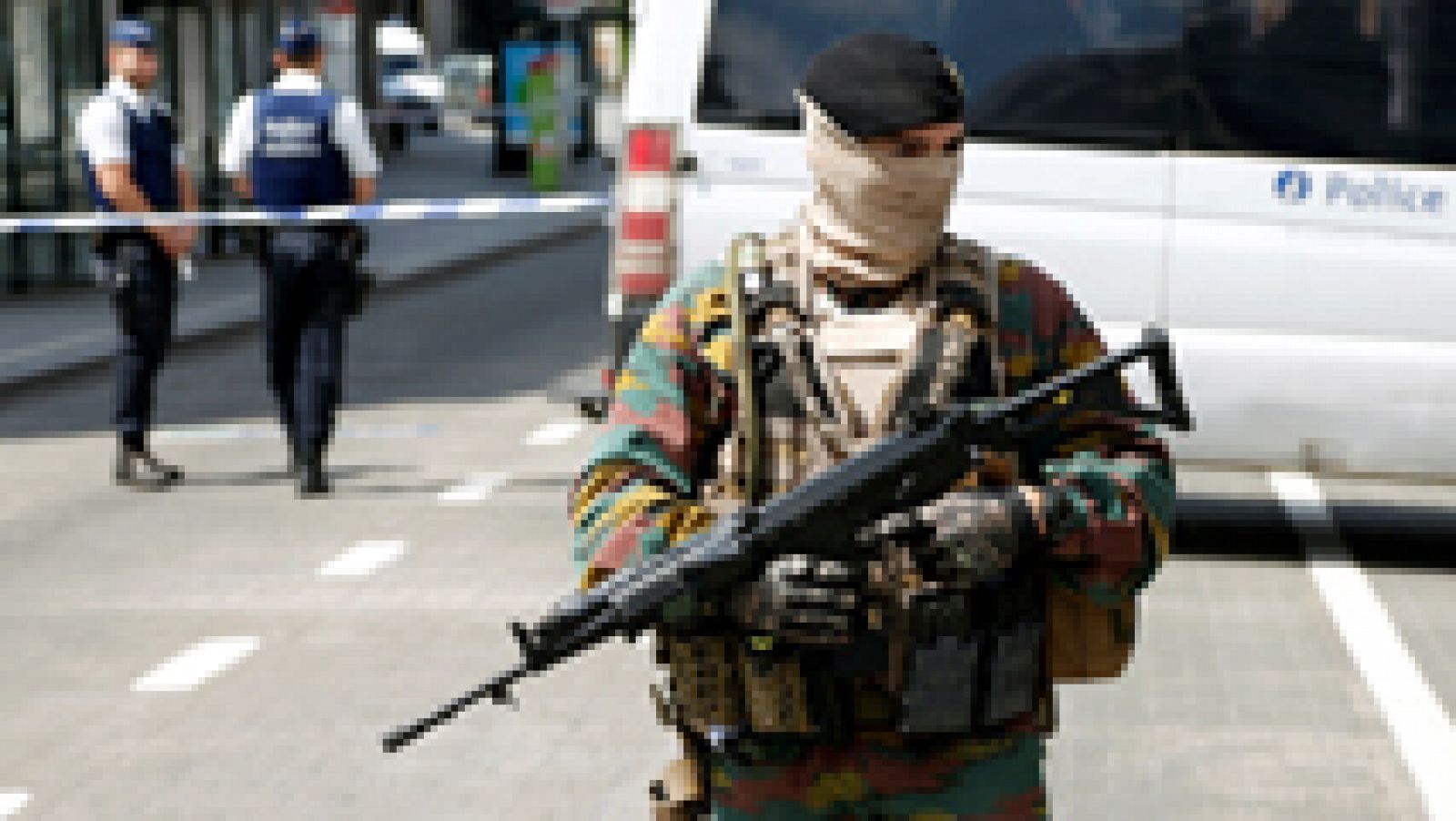 Telediario 1: Un detenido por una falsa alerta terrorista en Bruselas  | RTVE Play