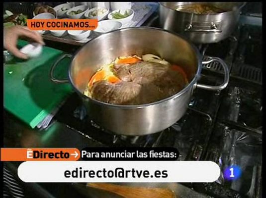 Cerdo Ibérico con verduras