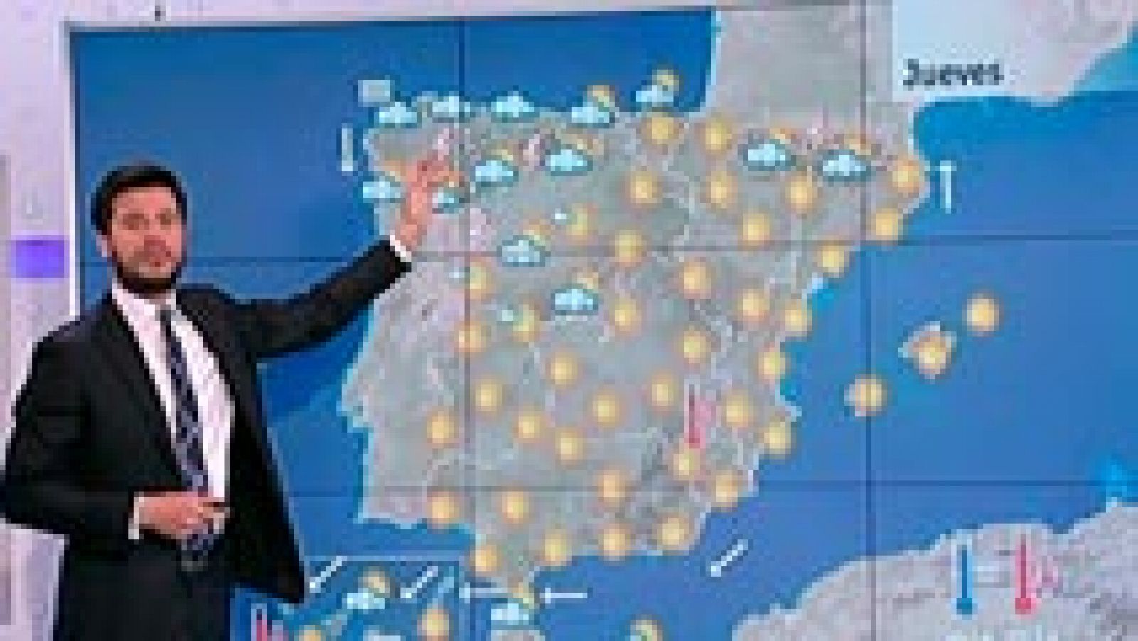 El Tiempo: Tormentas en el noroeste, bajan las temperaturas en el norte