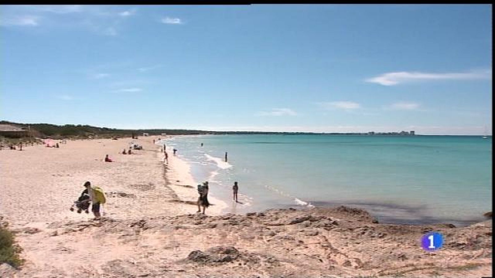 Bus llançadora a Es Trenc