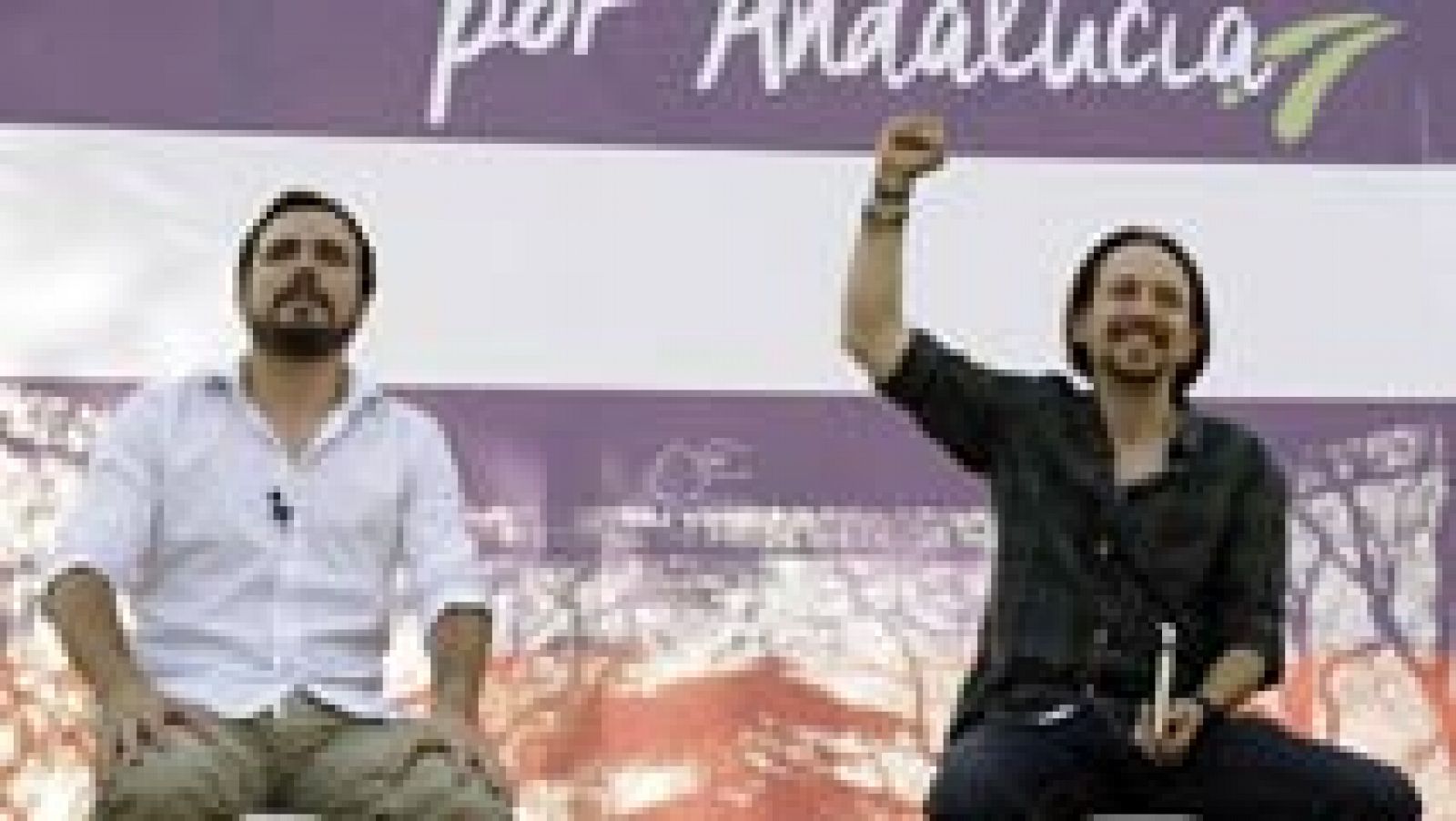 Telediario 1: Unidos Podemos da su quinto mitin de campaña en Andalucía | RTVE Play