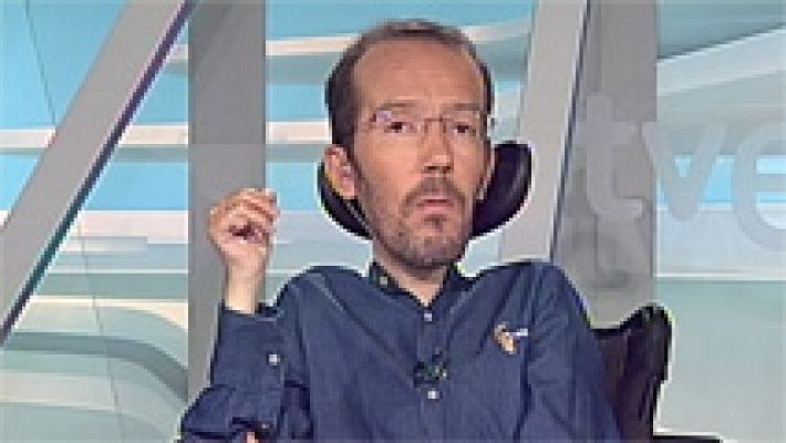 Pablo Echenique: "Confiamos en superar al PP tanto en votos como en escaños"