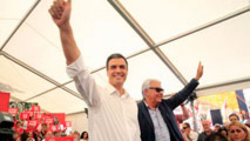 Pedro Sánchez: "No votéis ni con miedo ni con rencor, votar con ilusión"