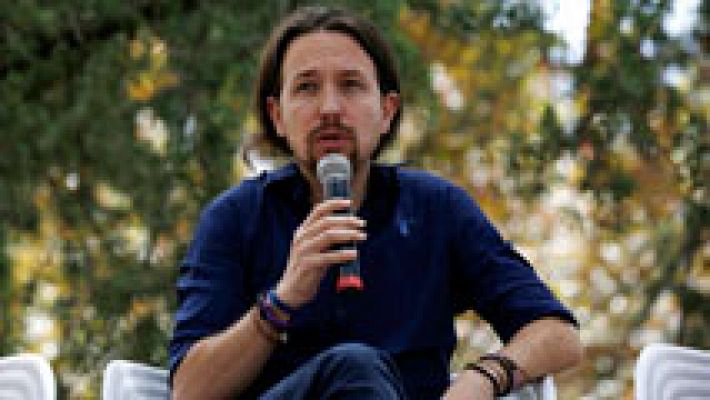 Telediario 1 - Pablo Iglesias presenta como aval la gestión de los "ayuntamientos del cambio"