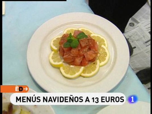 RTVE Cocina - Menús navideños a 13 euros