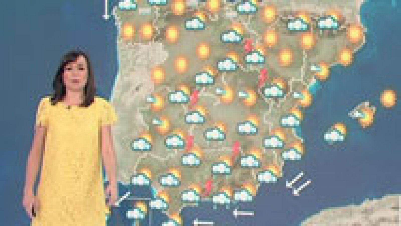 El tiempo: Suben las temperaturas en el tercio norte y Baleares | RTVE Play