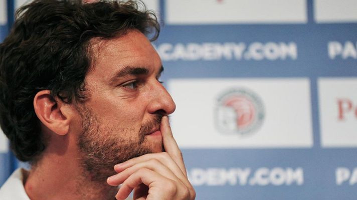 Telediario 1 - Pau Gasol irá a Río por "compromiso e ilusión"