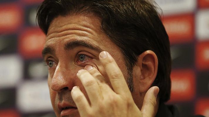 Telediario 1 - El FC Barcelona destituye a Xavi Pascual