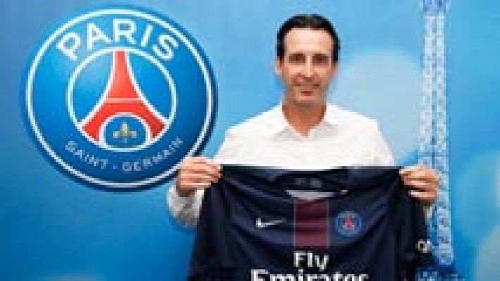 Telediario 1 - Emery firma como nuevo entrenador del PSG