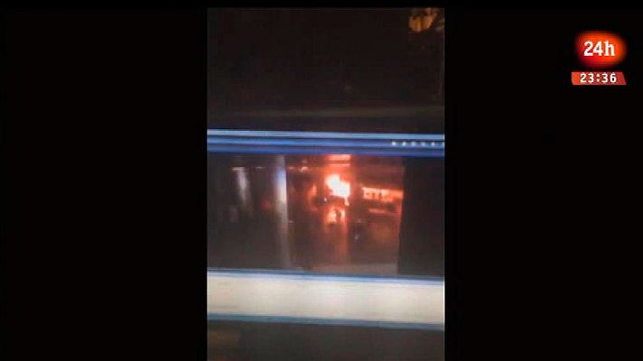 La noche en 24h - Explosión de una de las bombas en el aeropuerto internacional de Estambul