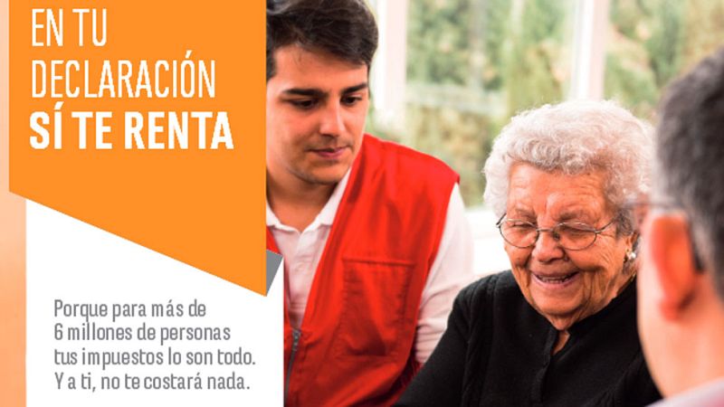 Marcar la 'X' solidaria cambia la vida de millones de personas