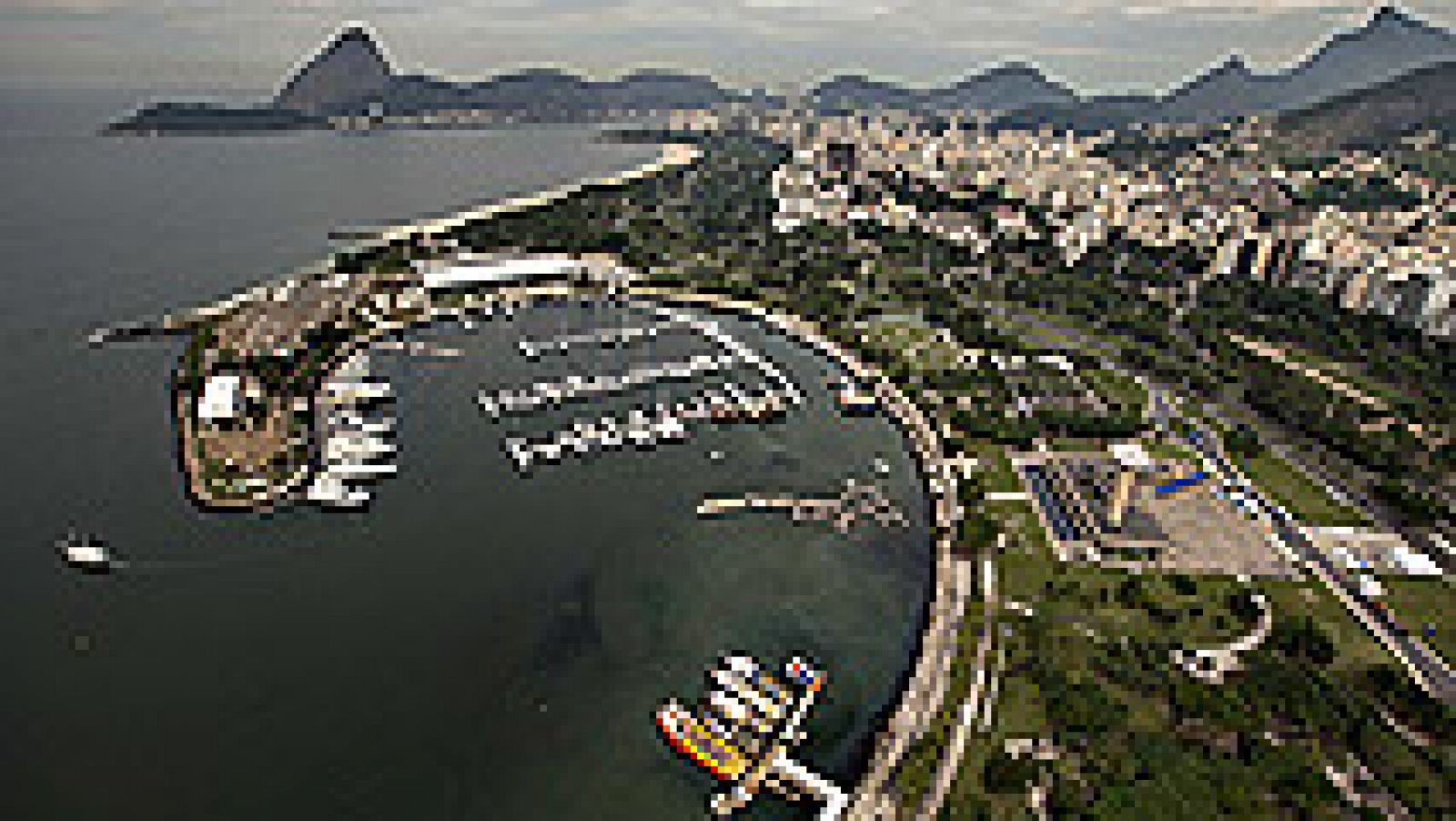 Telediario 1: La contaminación de las aguas en la Bahía de Guanabara sigue preocupando a los regatistas olímpicos | RTVE Play