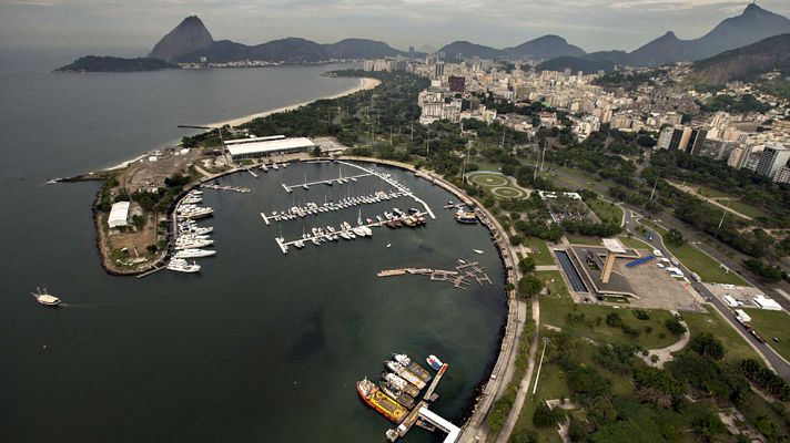 Telediario 1 - La contaminación de las aguas en la Bahía de Guanabara sigue preocupando a los regatistas olímpicos
