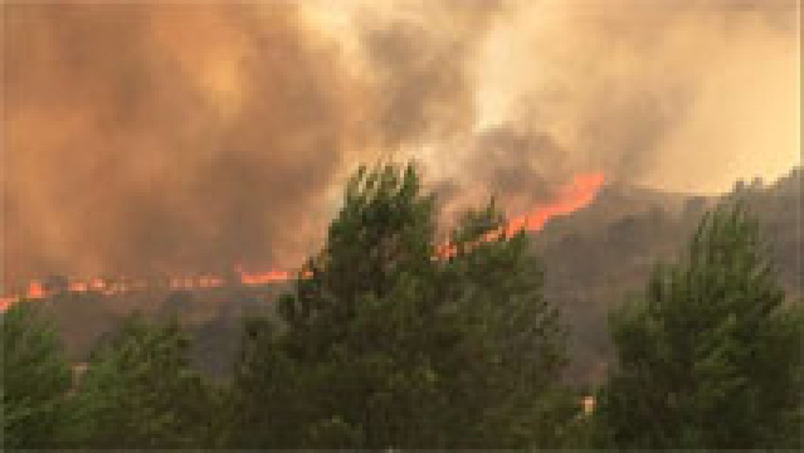 Telediario 1: Declarado en Albacete un incendio forestal en el municipio de Liétor | RTVE Play