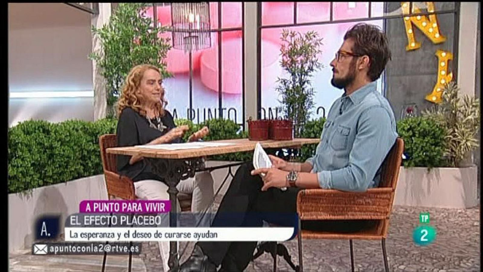 A punto con La 2 - A punto para vivir - Blanca Mas - Placebo: (Y2), expectativas y deseos