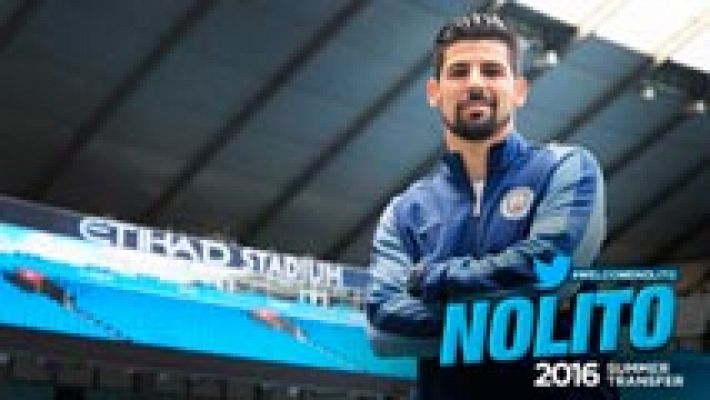 Nolito: "Espero ayudar al Manchester City a ganar títulos"