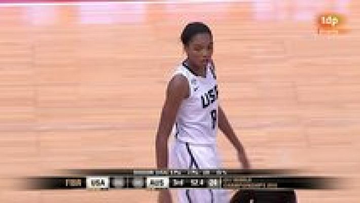 Baloncesto en RTVE - Camp. del Mundo Fem. 2ª Semifinal: EEUU- Australia