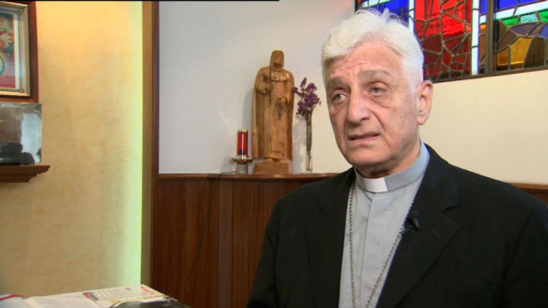 El obispo de Alepo visita España para pedir ayuda