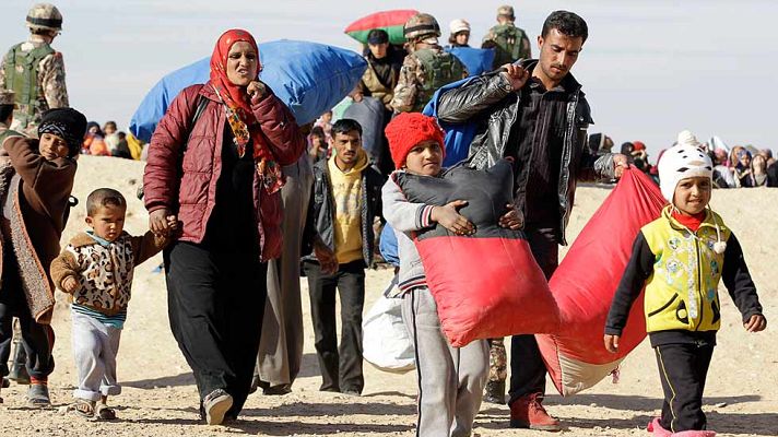 Telediario 1 - Refugiados sirios encuentran en Marruecos un nuevo hogar