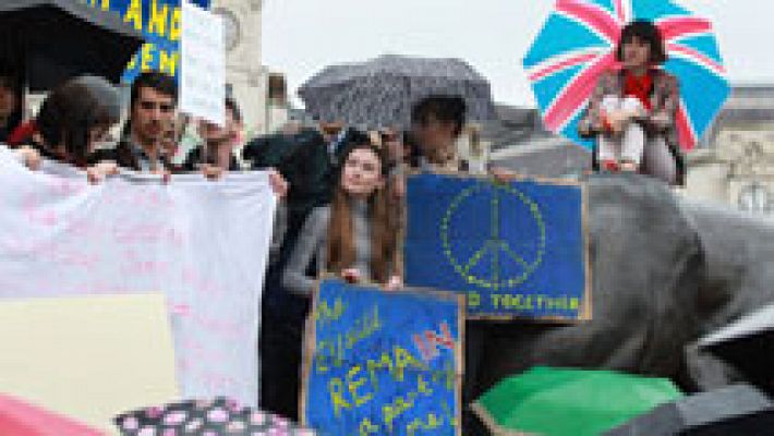 Gran movilización en Londres en contra del Brexit
