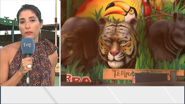 Telediario 1 - Un tigre mata a una trabajadora de Terra Natura