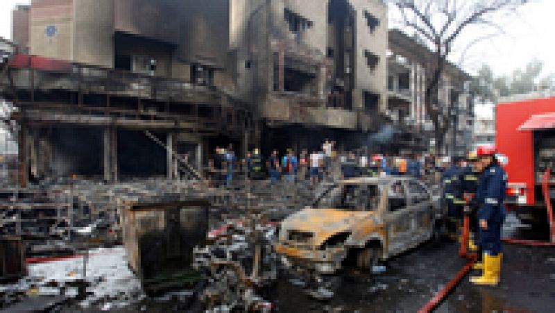Al menos 125 muertos en un atentado en Bagdad reivindicado por el Estado Islámico