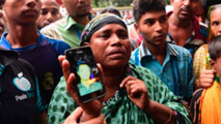 Telediario 1 - Nuevos datos sobre el ataque al restaurante de Bangladesh